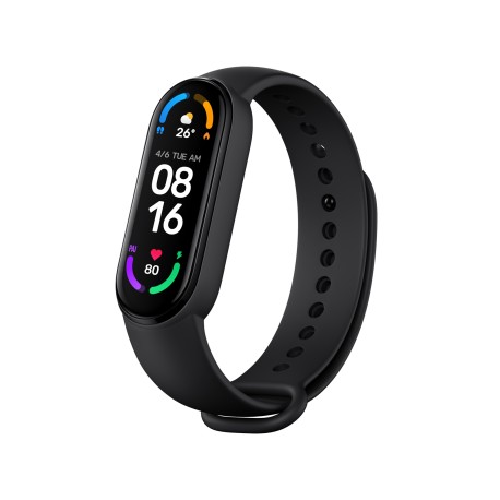 Xiaomi Mi Smart Band 6 1.56? black, malla black de tpu y aleación de aluminio XMSH15HM