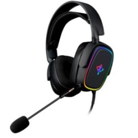 Diadema gamer Yeyian ydg-33405 proud serie 3500 rgb, negro