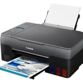 Impresora a color multifunción Canon Pixma G3160 con wifi negra