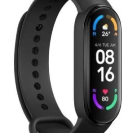 Xiaomi Mi Smart Band 6 1.56? black, malla black de tpu y aleación de aluminio XMSH15HM