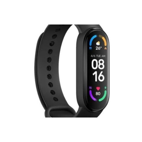 Xiaomi Mi Smart Band 6 1.56? black, malla black de tpu y aleación de aluminio XMSH15HM