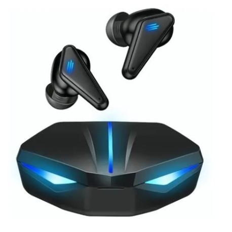 Audífonos in-ear gamer inalámbricos Binden Dark Manta negro